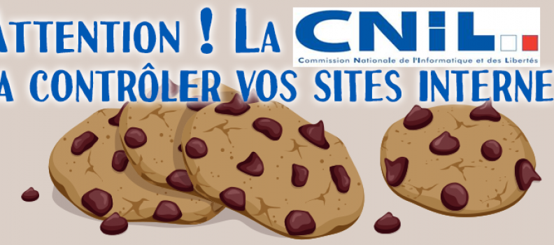 Attention ! La CNIL va contrôler vos sites internet.